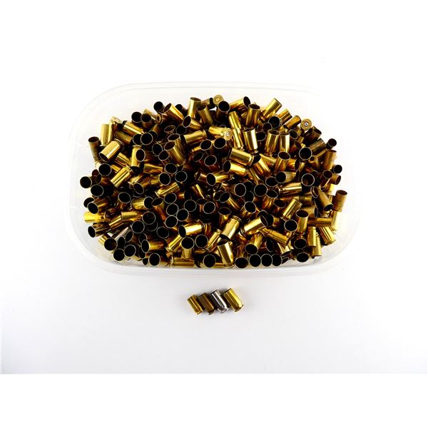 NON-PRIMED ASSORTED BRASS AND NICKEL CASES LOT