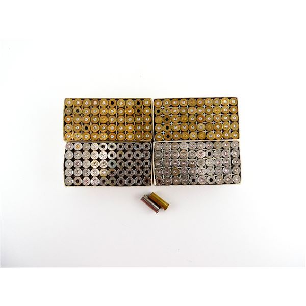 NON-PRIMED ASSORTED .38 SPL BRASS AND NICKEL CASES LOT