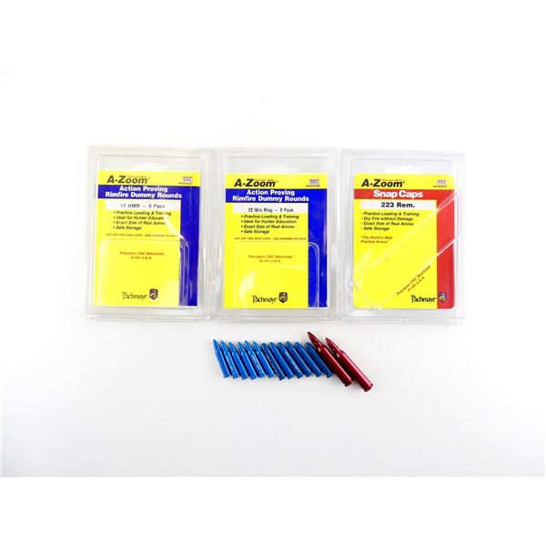 NEW ASSORTED A-ZOOM SNAP CAPS LOT