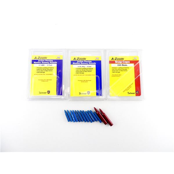 NEW ASSORTED A-ZOOM SNAP CAPS LOT