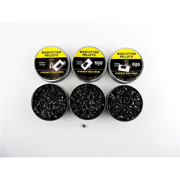 ARTEMIS .177 CALIBER (4.5MM) PELLETS LOT