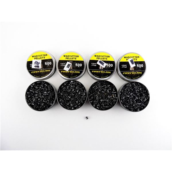 ARTEMIS .177 CALIBER (4.5MM) PELLETS LOT