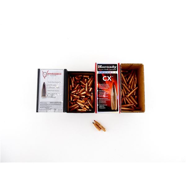 ASSORTED HORNADY AND NOSLER 6.5MM BULLETS LOT