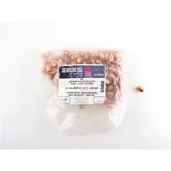 EDGE .45 CALIBER BULLETS LOT