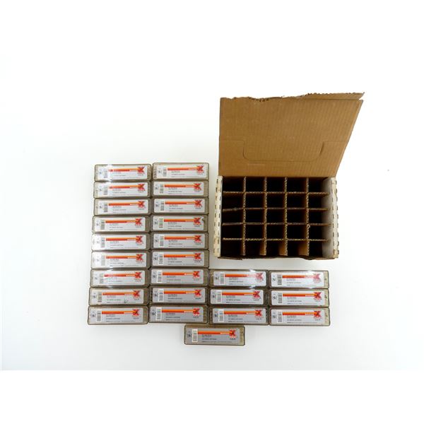 COLLECTIBLE EMPTY ASSORTED PLASTIC AMMO BOXES LOT