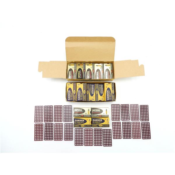 COLLECTIBLE CIL .22 LR EMPTY AMMO BOXES LOT
