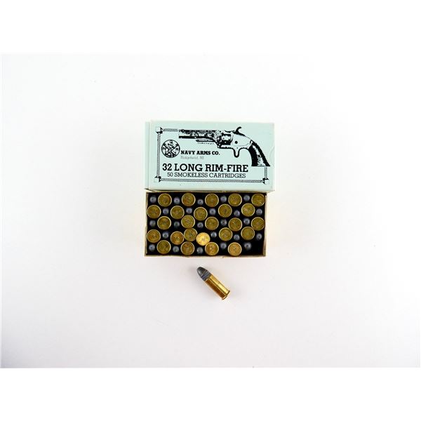 COLLECTIBLE NAVY ARMS .32 LONG RF AMMO LOT