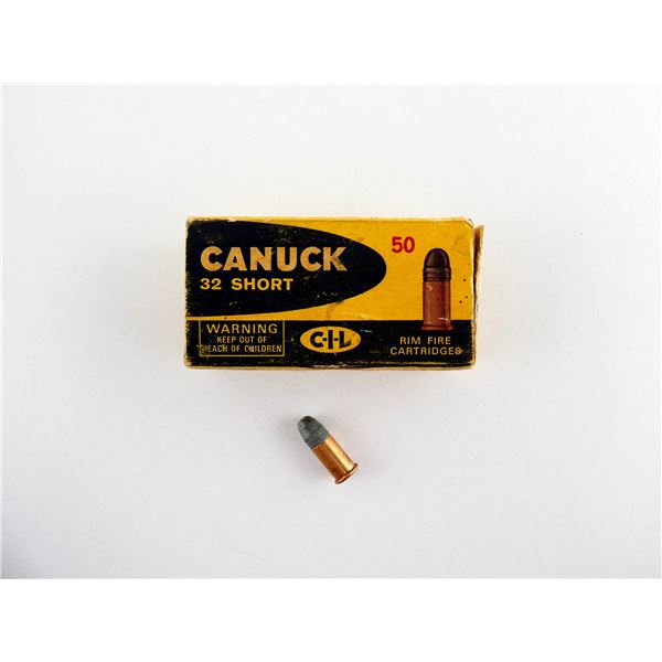 COLLECTIBLE CIL .32 SHORT RF AMMO LOT