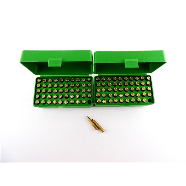 RELOADED ASSORTED .22 HORNET AMMO LOT