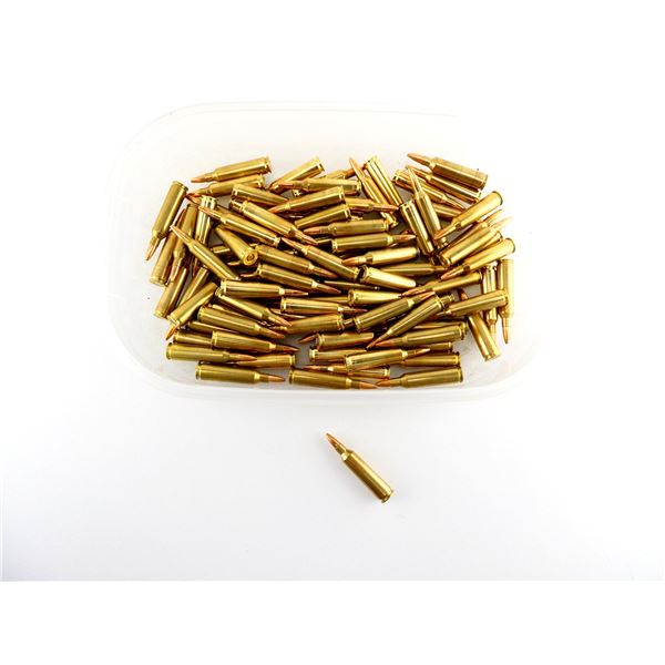RELOADED ASSORTED .22-250 REM AMMO LOT