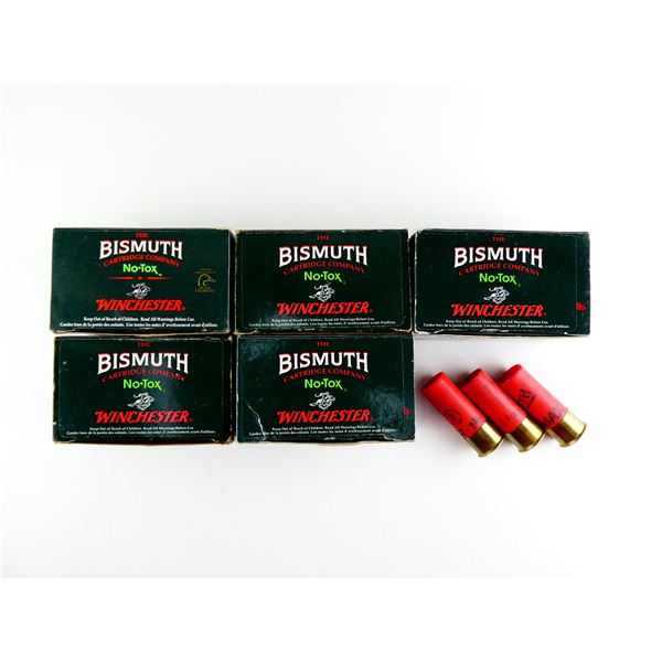 ASSORTED BISMUTH 12 GAUGE 2 3/4" MAGNUM SHOT SHELL AMMO LOT