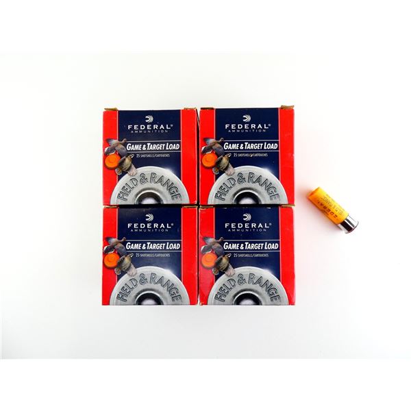 FEDERAL 20 GAUGE 2 3/4" SHOT SHELL AMMO LOT