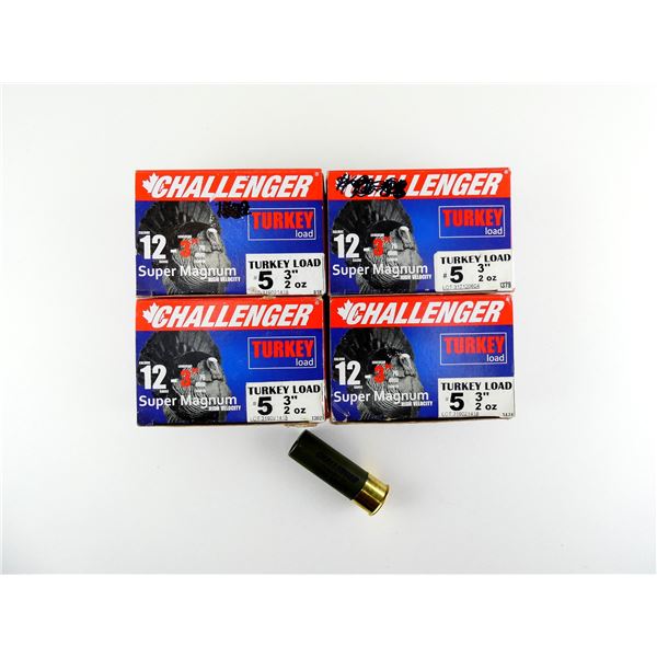 CHALLENGER 12 GAUGE 3" SUPER MAGNUM SHOT SHELL AMMO LOT
