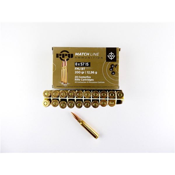 PPU 8X57 IS AMMO LOT