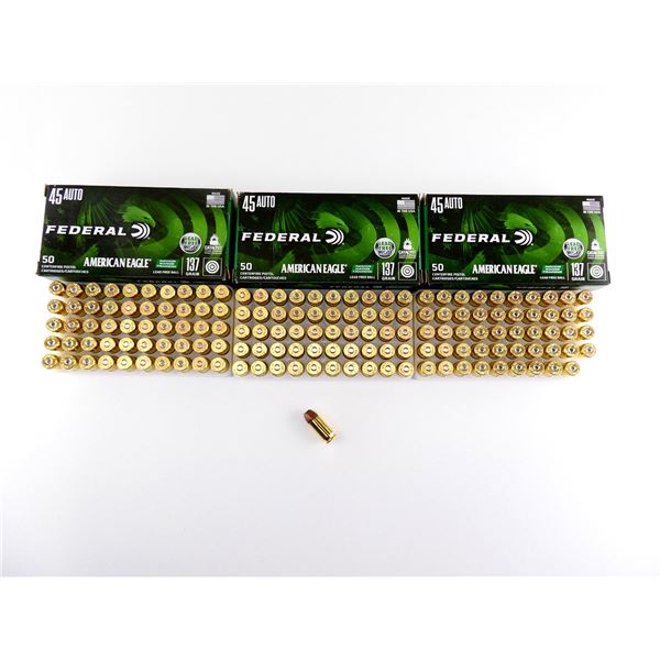 FEDERAL .45 AUTO AMMO LOT
