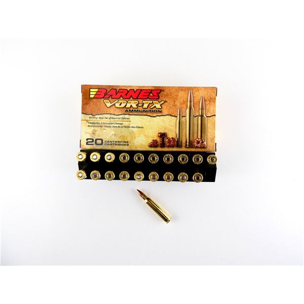 BARNES VOR-TX .223 REM AMMO LOT