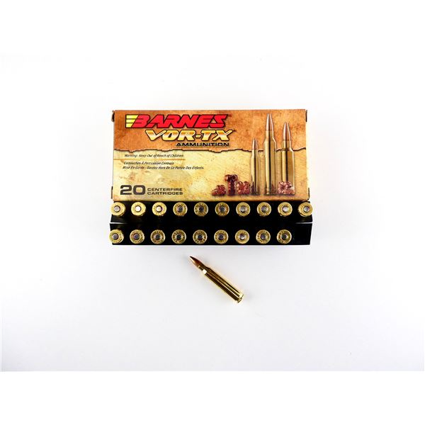 BARNES VOR-TX .223 REM AMMO LOT