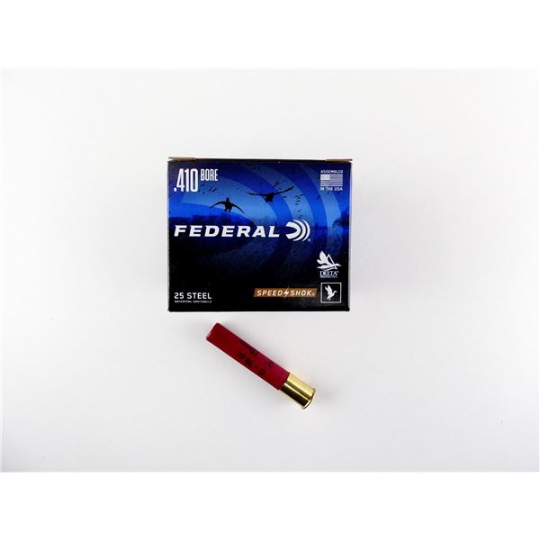 FEDERAL .410 GAUGE 3" SHOT SHELL AMMO LOT