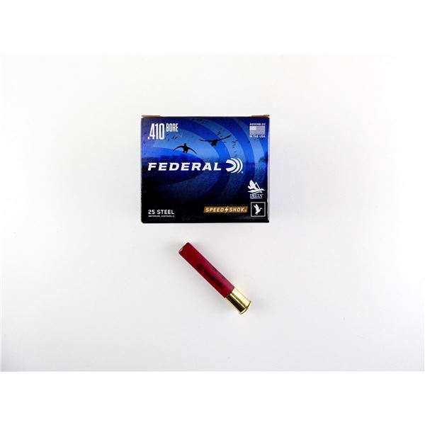 FEDERAL .410 GAUGE 3" SHOT SHELL AMMO LOT