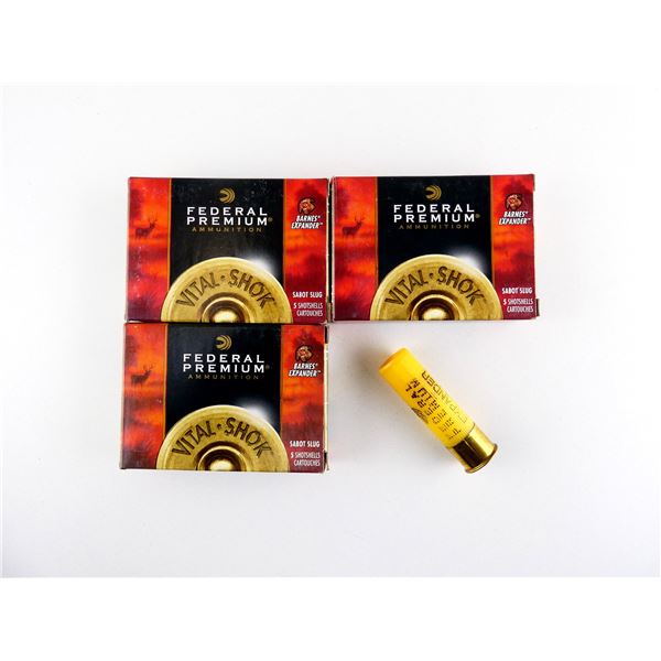 FEDERAL PREMIUM 20 GAUGE 2 3/4" MAGNUM SHOT SHELLS AMMO LOT