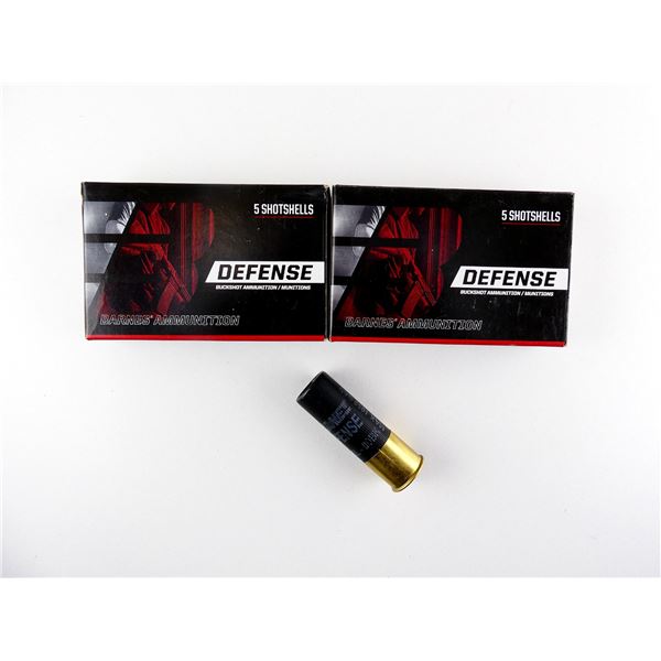 BARNES DEFENSE 12 GAUGE 3" SHOT SHELL AMMO LOT