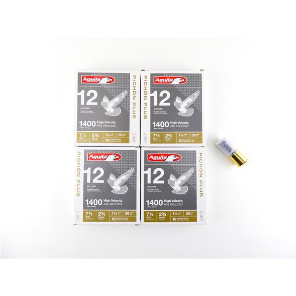 AGUILA 12 GAUGE 2 3/4" SHOT SHELL AMMO LOT