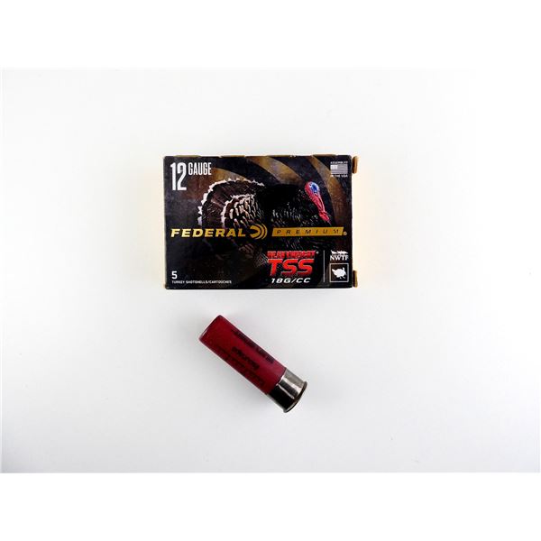FEDERAL PREMIUM HEAVYWEIGHT TSS 12 GAUGE 3" SHOT SHELL AMMO LOT