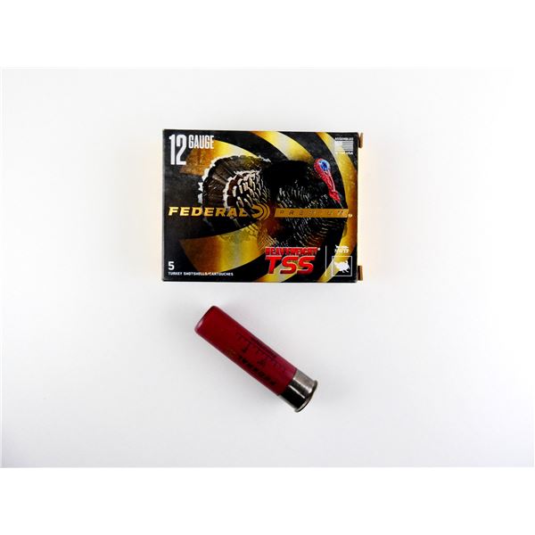 FEDERAL PREMIUM HEAVYWEIGHT TSS 12 GAUGE 3 1/2" SHOT SHELL AMMO LOT