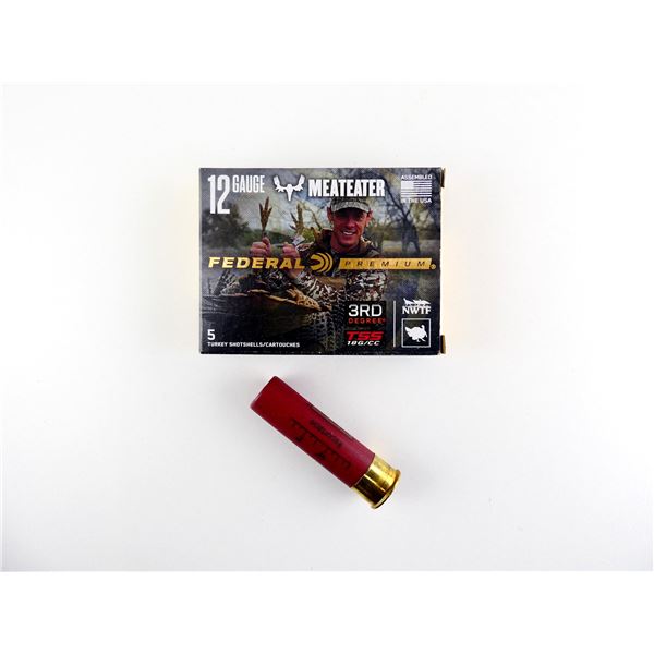 FEDERAL PREMIUM MEATEATER 12 GAUGE 3 1/2" TURKEY SHOT SHELL AMMO LOT