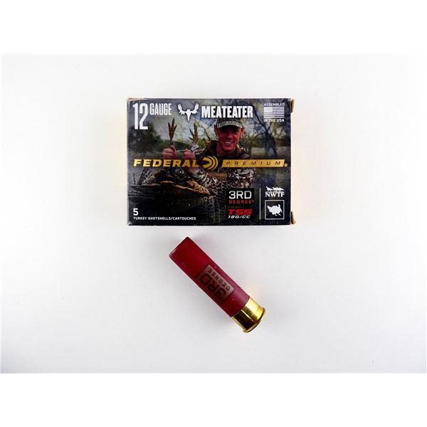FEDERAL PREMIUM MEATEATER 12 GAUGE 3 1/2" TURKEY SHOT SHELL AMMO LOT