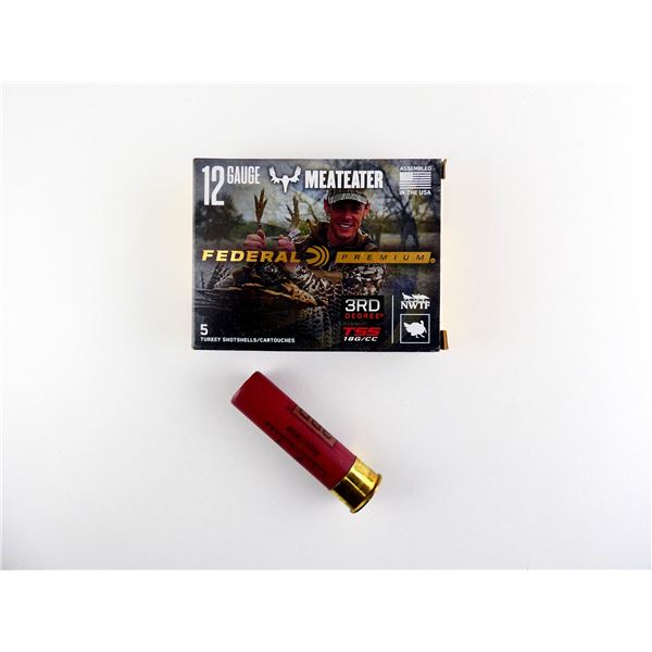 FEDERAL PREMIUM MEATEATER 12 GAUGE 3 1/2" TURKEY SHOT SHELL AMMO LOT