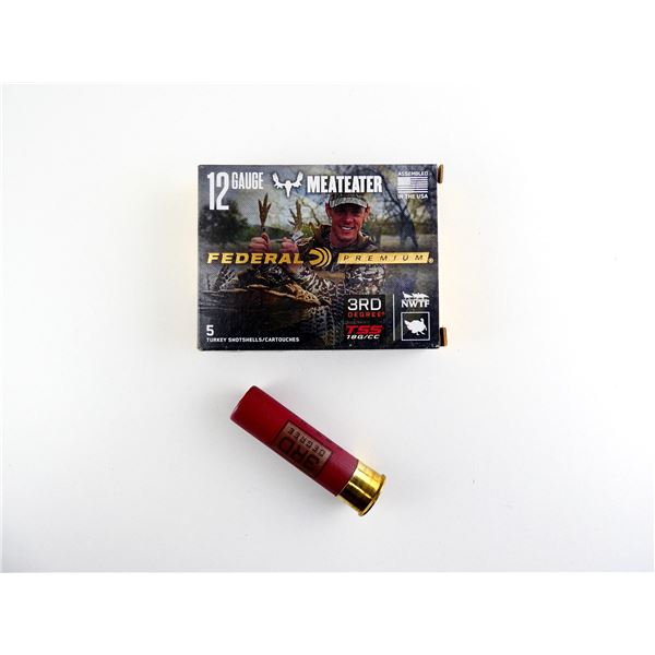FEDERAL PREMIUM MEATEATER 12 GAUGE 3 1/2" TURKEY SHOT SHELL AMMO LOT