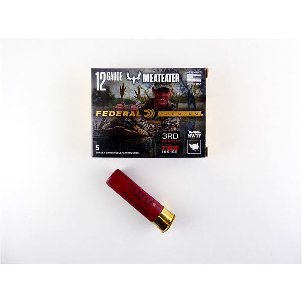 FEDERAL PREMIUM MEATEATER 12 GAUGE 3 1/2" TURKEY SHOT SHELL AMMO LOT