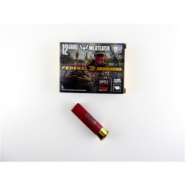 FEDERAL PREMIUM MEATEATER 12 GAUGE 3 1/2" TURKEY SHOT SHELL AMMO LOT
