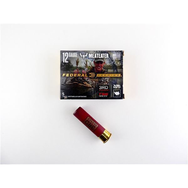 FEDERAL PREMIUM MEATEATER 12 GAUGE 3 1/2" TURKEY SHOT SHELL AMMO LOT