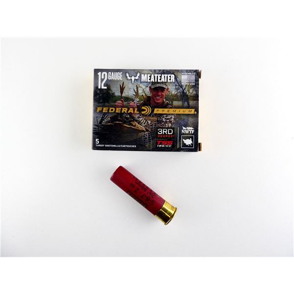 FEDERAL PREMIUM MEATEATER 12 GAUGE 3 1/2" TURKEY SHOT SHELL AMMO LOT