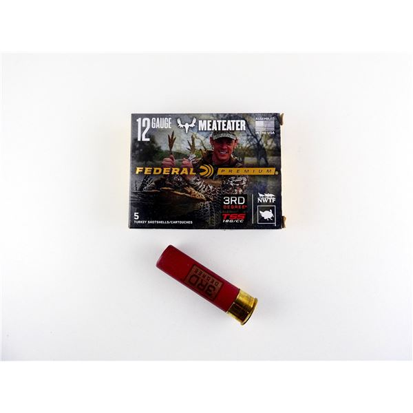 FEDERAL PREMIUM MEATEATER 12 GAUGE 3 1/2" TURKEY SHOT SHELL AMMO LOT