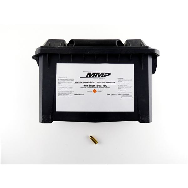 MMP 9MM LUGER AMMO LOT