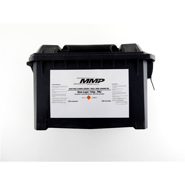 MMP 9MM LUGER AMMO LOT