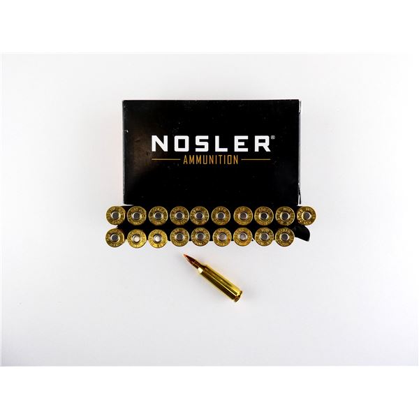 NOSLER BALLISTIC TIP .22-250 REM AMMO LOT