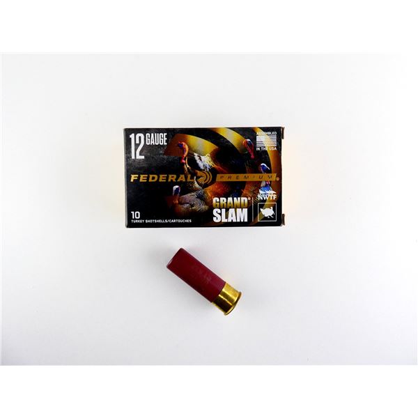 FEDERAL PREMIUM GRAND SLAM 12 GAUGE 2 3/4" SHOT SHELL AMMO LOT