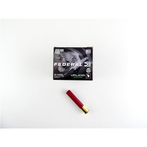 FEDERAL UPLAND .410 GAUGE 3" SHOT SHELL AMMO LOT