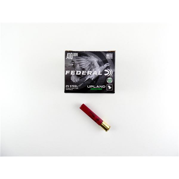 FEDERAL UPLAND .410 GAUGE 3" SHOT SHELL AMMO LOT
