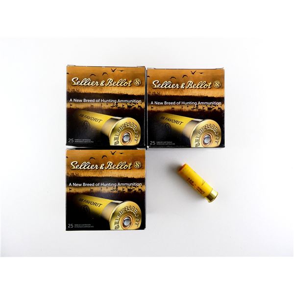 SELLIER & BELLOT 20 GAUGE 2 3/4" SHOT SHELL AMMO LOT