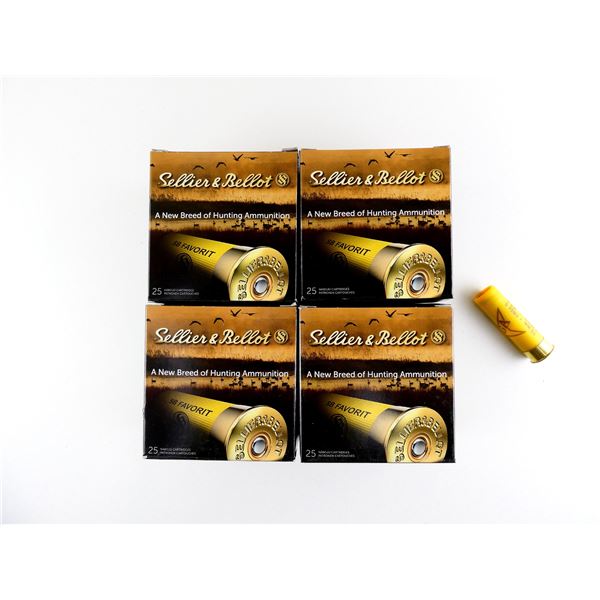 SELLIER & BELLOT 20 GAUGE 2 3/4" SHOT SHELL AMMO LOT