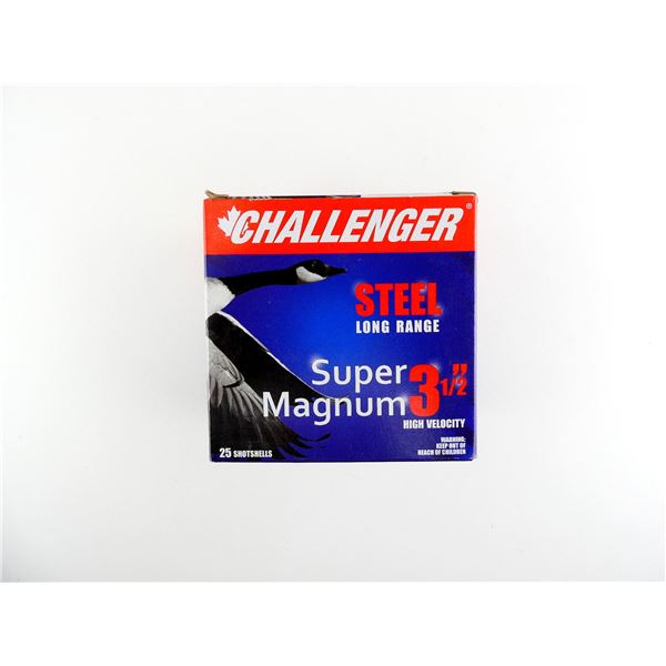 CHALLENGER 12 GAUGE 3 1/2" SUPER MAGNUM SHOT SHELL AMMO LOT