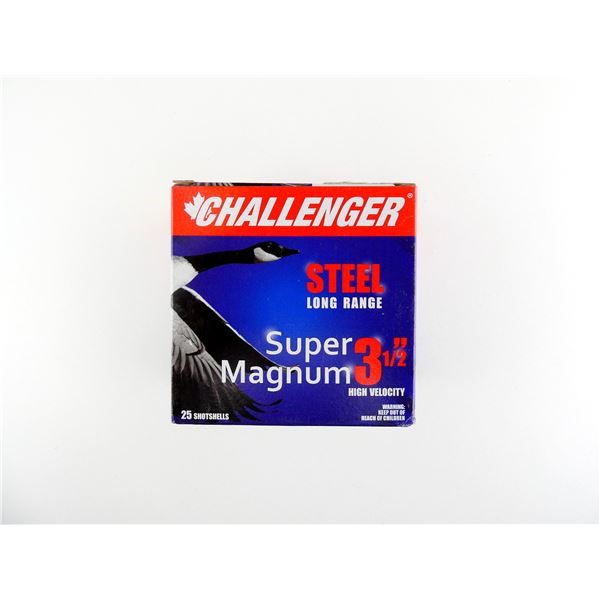 CHALLENGER 12 GAUGE 3 1/2" SUPER MAGNUM SHOT SHELL AMMO LOT