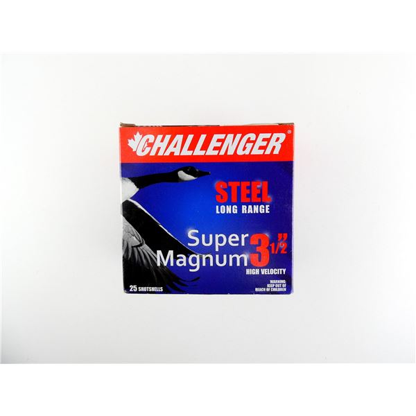 CHALLENGER 12 GAUGE 3 1/2" SUPER MAGNUM SHOT SHELL AMMO LOT