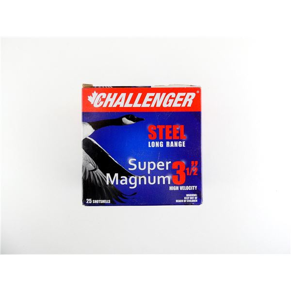 CHALLENGER 12 GAUGE 3 1/2" SUPER MAGNUM SHOT SHELL AMMO LOT