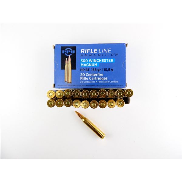 PPU .300 WIN MAGNUM  AMMO LOT